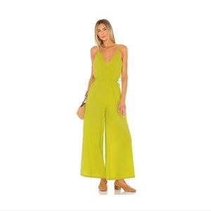 NWT Cleobella Melody Jumpsuit in Citron